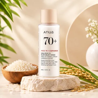 Anua Rice 70 Glow Milky Toner  - 40ml